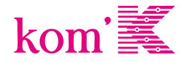 kom’K – Expertise, conseil et formation en impression numérique et signalétique